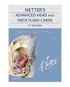 Netter's Advanced Head and Neck Flash Cards, 3rd Edition